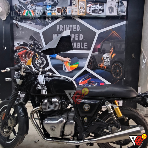 interceptor650 black stripe png